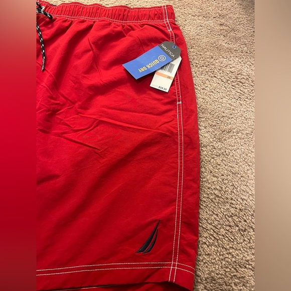 Nautica & Rochester Bundle Men's Quick Dry Nylon 8" Swim Trunks Shorts 3XL NWT - Picture 5 of 9